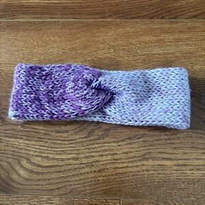 Studio 120 handmade purple Knitted twisted Headband